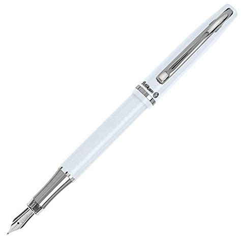 Pelikan P36 Jazz Elegance Fountain Pen – Pearl White (Blister Pack ...