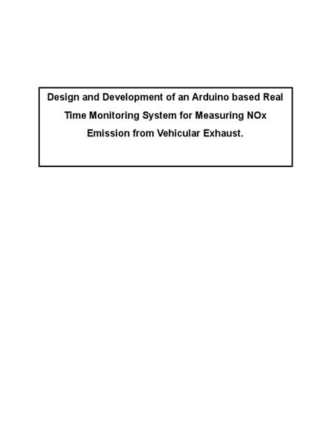 Image result for NOx Sensor Arduino