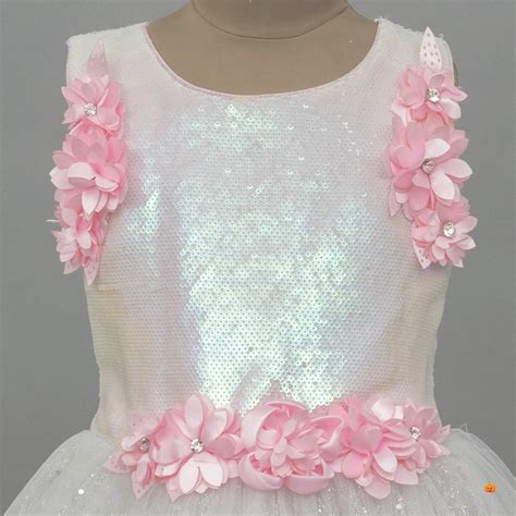 Buy Pink Sequin Flare Girls Gown – Mumkins