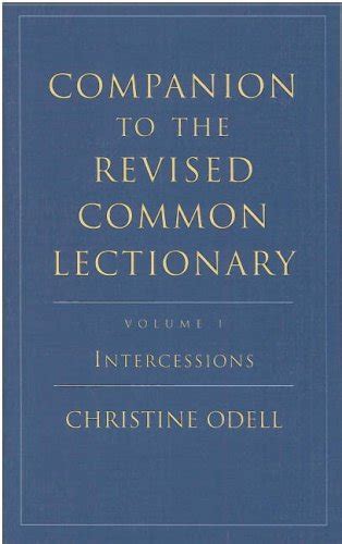 Buy Intercessions (v. 1) (Companion to the Revised Common Lectionary ...