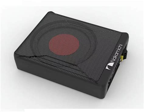 NAKAMICHI NBF25.5A 9.2" Underseat Active Subwoofer (150W RMS 1500W Pea ...