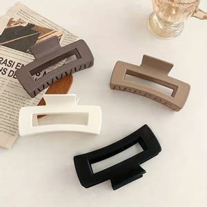 Freebies Korean Super Matte Nude Shades 3.5 Inch. Big hair Clip for ...
