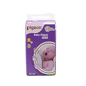 Pigeon Baby Diaper Pant Type S,Silky Soft,Breathable,High Absorbency ...