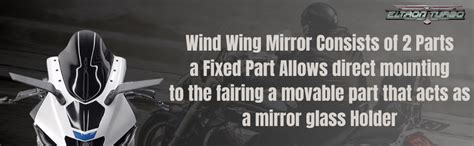 Eltron Turbo ELT45 Imported Original Wind Wing Rearview Stealth ...