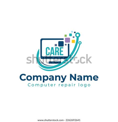 Computer Repair Shop Logo 的图像结果