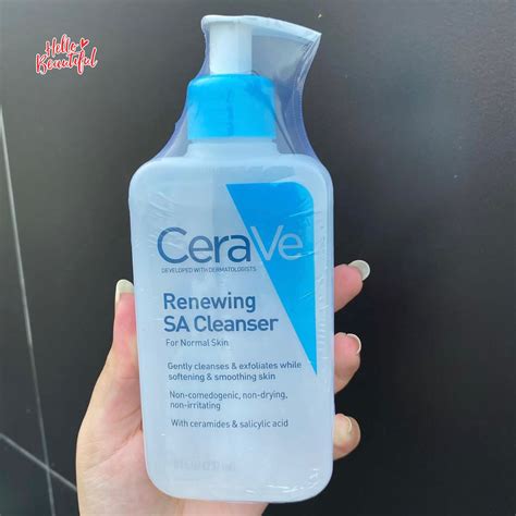 CeraVe No 1 Renewing SA (Salicylic Acid) Cleanser Face Wash – HELLO ...