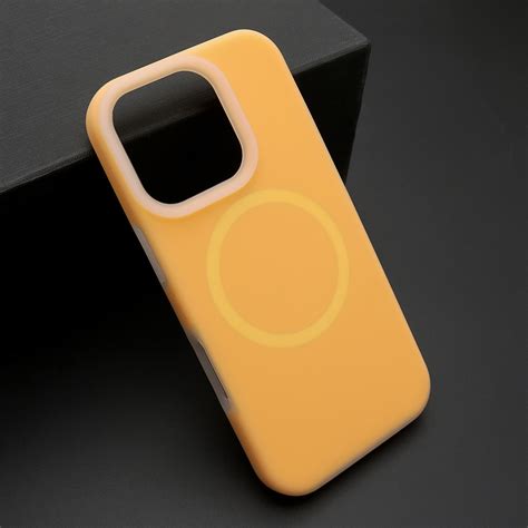 Futrola PASTEL COLOR MagSafe - iPhone 16 Pro narandzasta (MS)