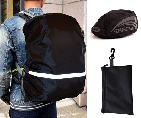 Rain Cover for Backpack (28-40L), 2021 Upgraded High Reflective 100% ...