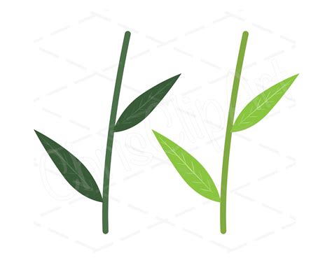 Flower Stem SVG PNG JPG Flower Stem Sublimation Bundle of 2 Flower ...