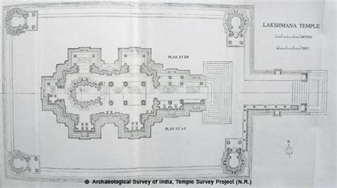 Drawings of Khajuraho | Temple Survey Project(Northern Region), Bhopal