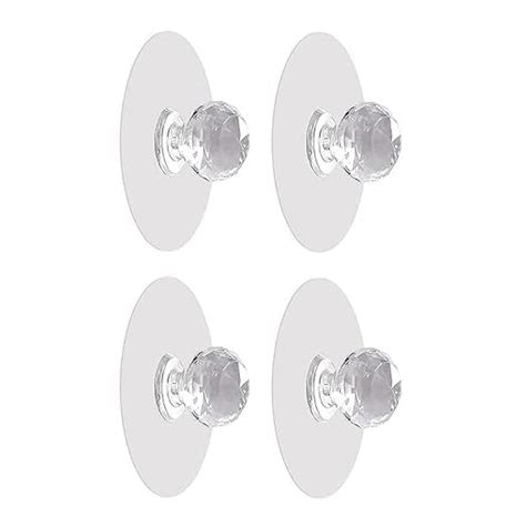 STARFLYER Diamond Hook/Crystal Drawer Knob/Crystal Diamond Hook Sticker ...