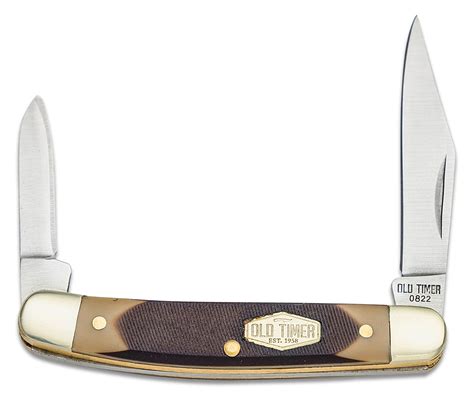Old Timer Minuteman 2 Blade Folding Knife 1.9" Clip Point | Powder ...