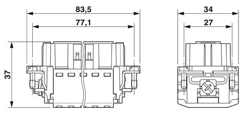 HC-B16-I-PT-F - Contact insert - 1407731 | Phoenix Contact