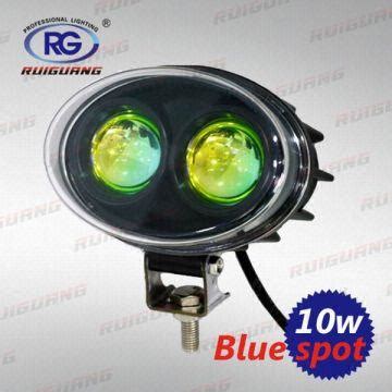 3w Cree Oval Blue Spot Light Led Forklift Lights, Lamp Blue Spot ,blue ...