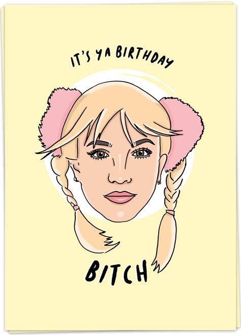 Birthday bitch - Kaart Blanche