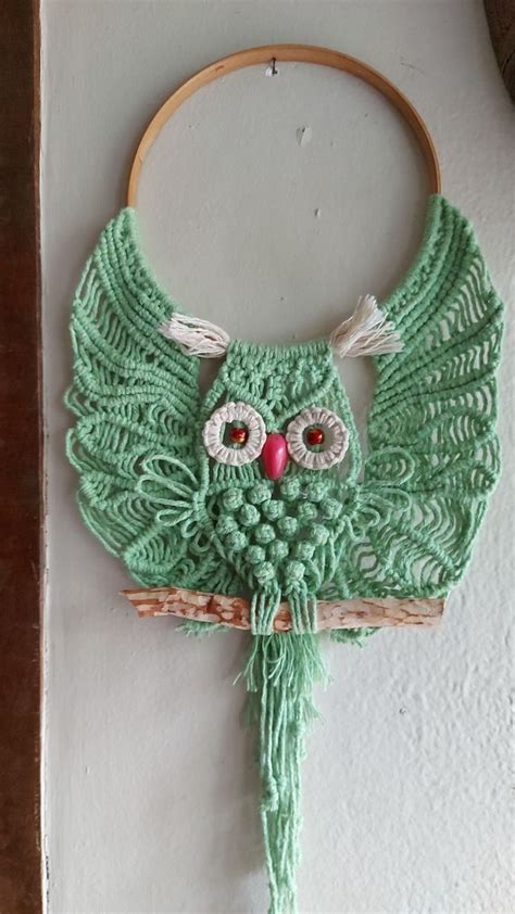 Macrame Owl Tutorial 的图像结果