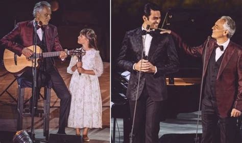 Andrea Bocelli on ‘gift’ of singing with kids Matteo and Virginia ‘They ...