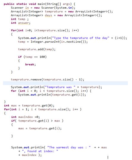 How to End ArrayList Enter in Java 的图像结果