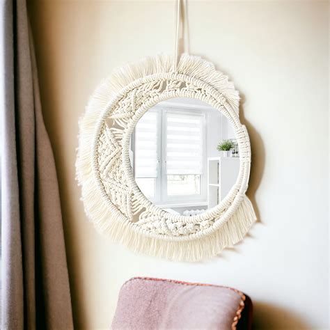 Image result for Boho Macrame Mirror Tutorial