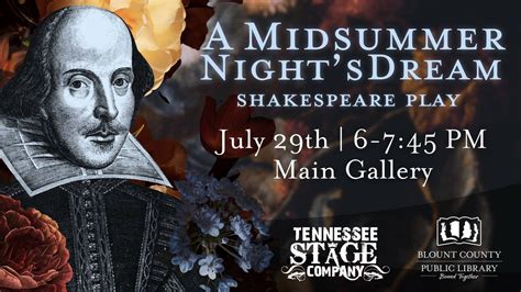A Midsummer Nights Dream Shakespeare Play, 508 N Cusick St, Maryville ...