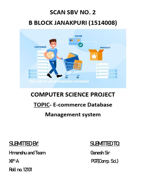 Image result for E-Commerce Database Management Project