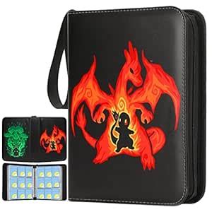 PATPAT Poke-Mon Binder, Big Size Trading Cards Album For 720 Poke-Mon ...