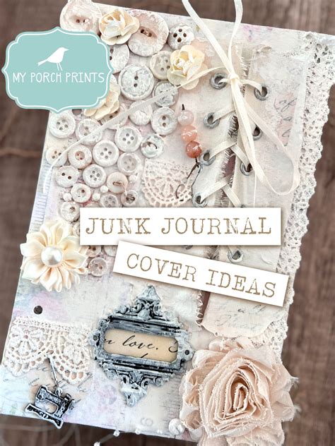 Junk Journal Cover Ideas & Inspiration | Vintage junk journal, Junk ...