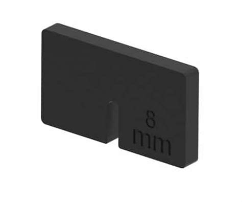 Gummieinlage Mod21 8 Edelstahl