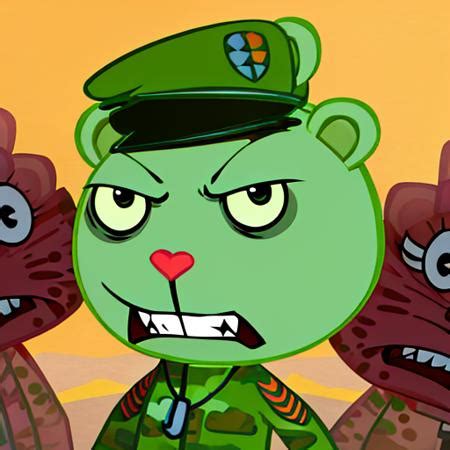 Image result for Flippy Symbol Happy Tree Friends