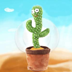 harainbow talking and dancing colourful cactus musical toy for kids ...