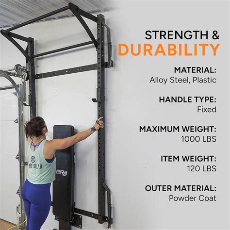 PRxPerformance PRx Performance Murphy Foldable Squat Rack with India | Ubuy