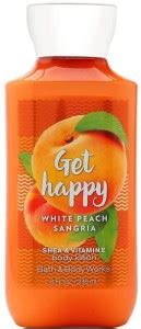 BATH & BODY WORKS Get Happy White Peach Sangria Body Lotion - Price in ...