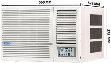 Flipkart.com | Buy Blue Star 2023 Model 1 Ton 2 Star Window Fixed Speed ...
