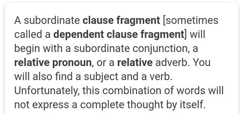 How to correct a relative clause fragment - Brainly.in