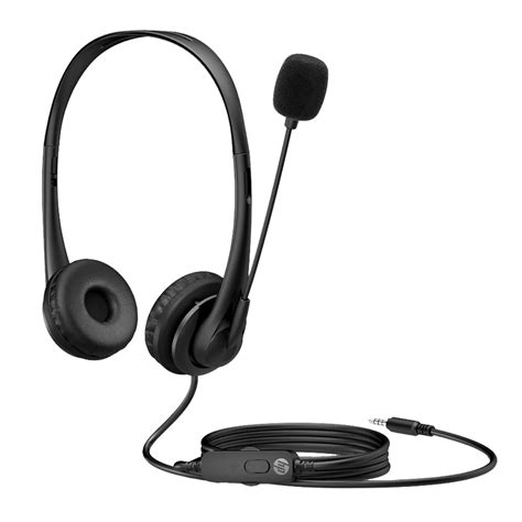 HP G2 Stereo Wired Headset with Quick 3.5mm connectivity, Noise ...