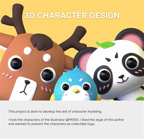 Image result for Free 3D Character Design