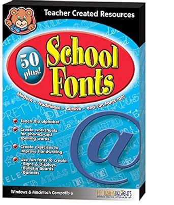 Amazon.in: Buy Teacher Created Resources 50 Plus School Fonts - EDU ...