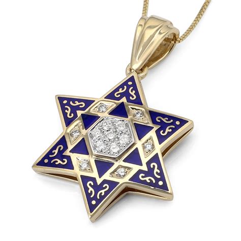 Star of David Jewelry: Necklaces, Pendants, etc | Judaica Web Store