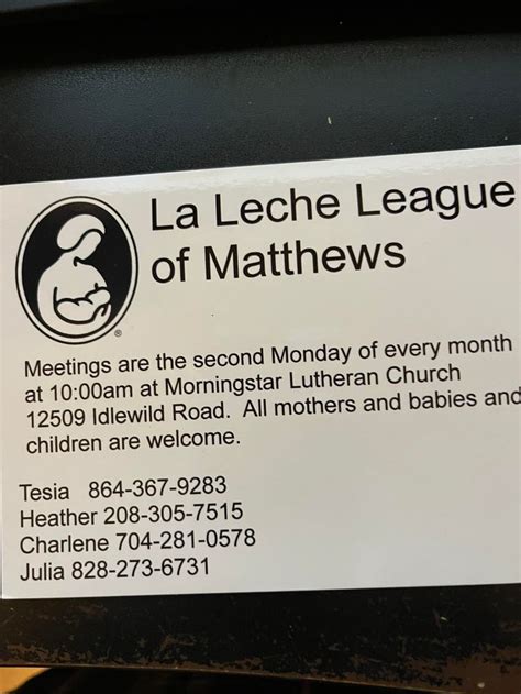 April Meeting, Morning Star Lutheran Church - ELCA, Matthews, 8 April ...