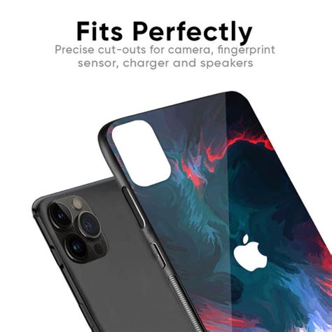 Brush Art iPhone 13 Pro Max Glass Back Cover - Flat 35% Off On iPhone ...