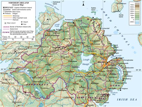 Map Of N Ireland