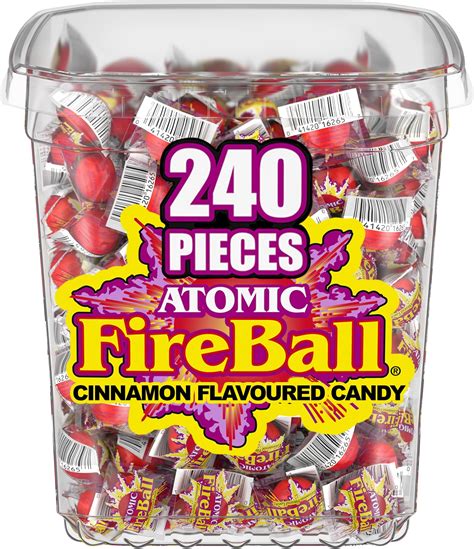 Amazon.com : Wonka Atomic Fireball Jawbreakers , Cinnamon Flavor ...