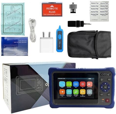Techtest Mini Otdr for Fiber Optic 1310/1550nm 26/24db 100km Multi ...