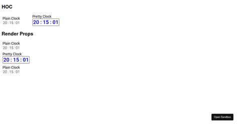 Clock Program 的图像结果