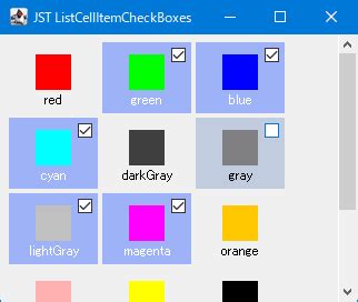 Java Check Box 的图像结果