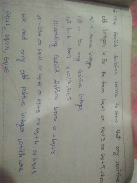 show that any positive odd integer is the form of 6 Cube + 1 or 6 Cube ...