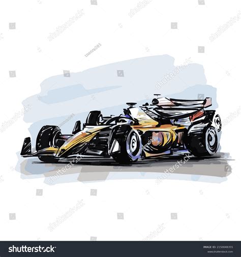Racing Car Drawing 的图像结果