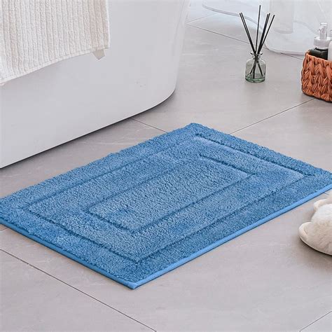 Amazon.com: GRANNY SAYS Blue Bathroom Rugs Non Slip, 16" x 24", Bath ...