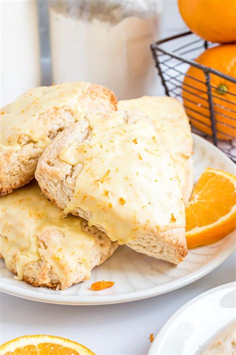 Copycat Panera Bread Glazed Orange Scone Recipe - Salads Soups and Sweets