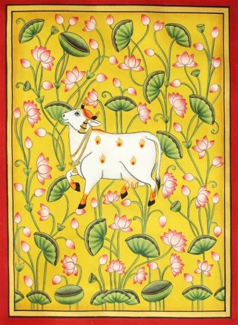 Buy Pichwai Painting of Kamal Talai Beautiful Hand Painted on Online in ...